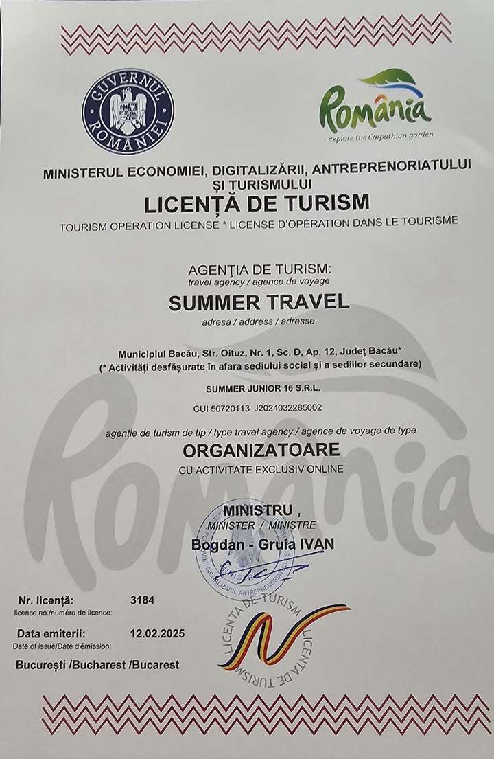 Licenta de Turism 