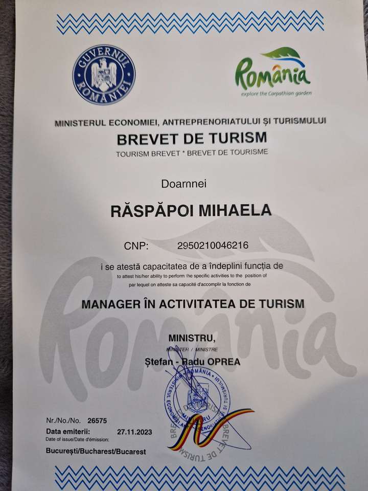 Brevet de Turism